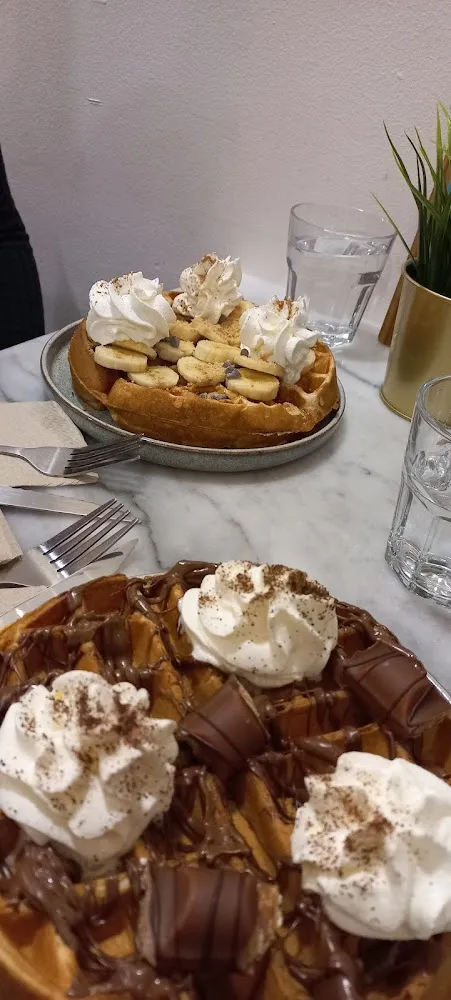 Gaufre Nutella Et Chantilly